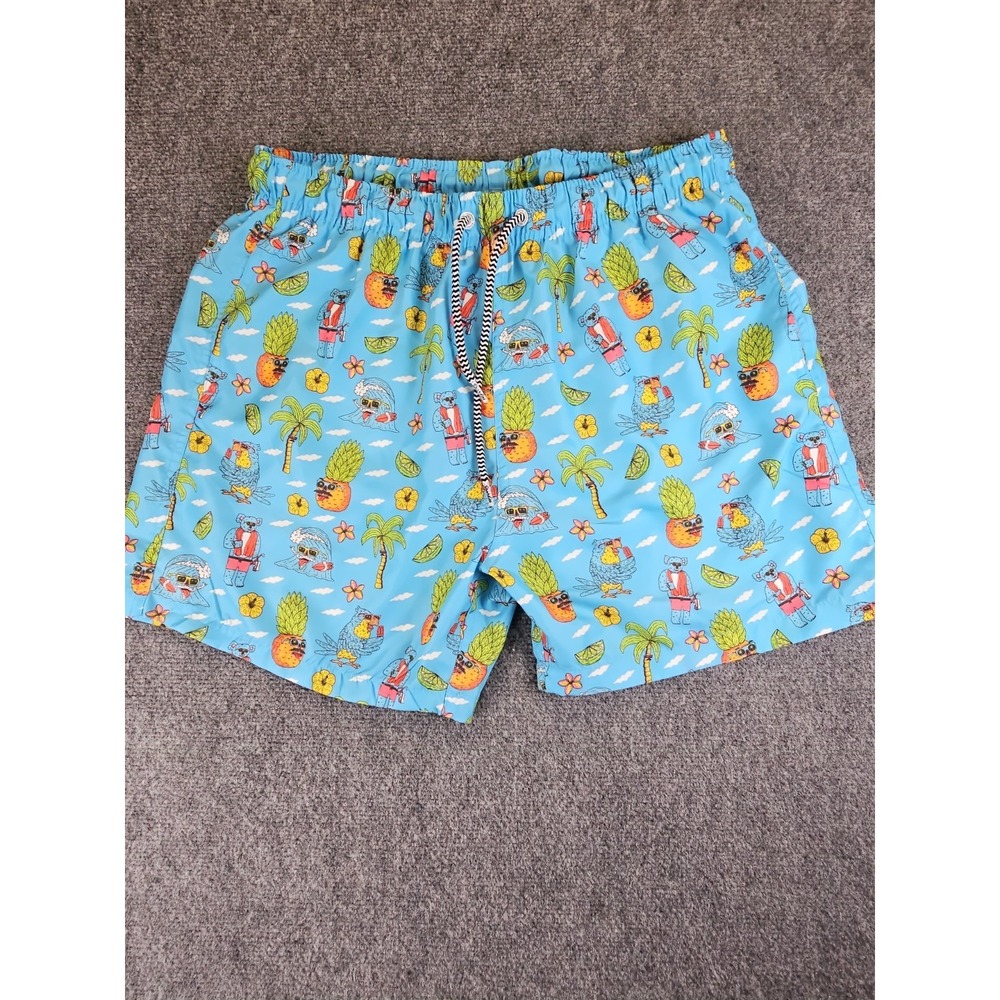 BOARDIES Swim Shorts Size XL Mulga Koala Blue Tropical Pineapple 1641